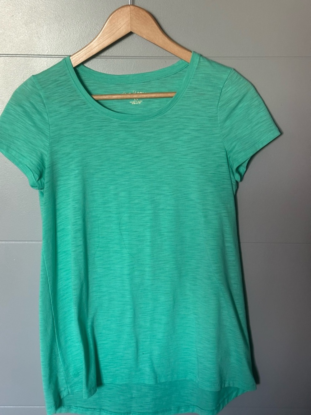 Lilly Pulitzer Heathered Teal Short-Sleeve Tee
